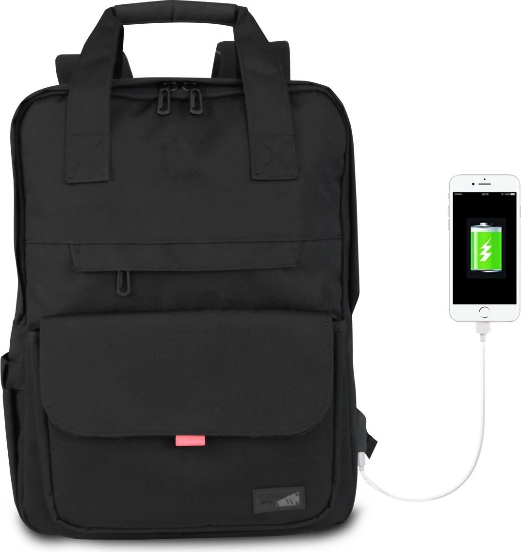 Çantë shpine për laptop, ngjyrë e zezë, Zoozie Bags, 2201 Çantë shpine për laptop, ngjyrë e zezë, Zoozie Bags, 2201