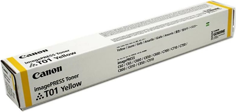 Toner Canon T01 8069B001 kapacitet 24000 faqe i verdhë