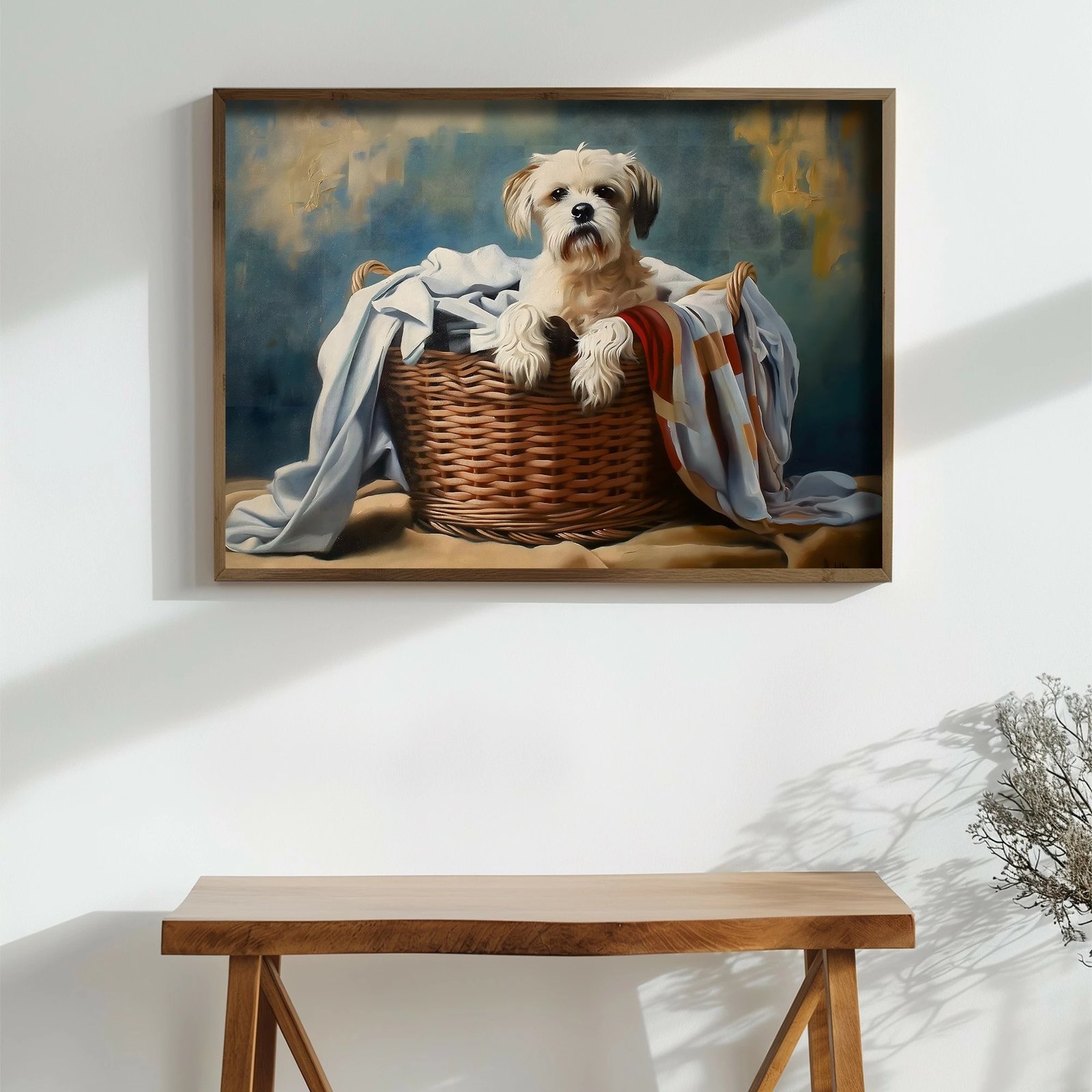 Pikturë dekorative me kornizë MDF, shumëngjyrëshe, Wallity, GE147-L