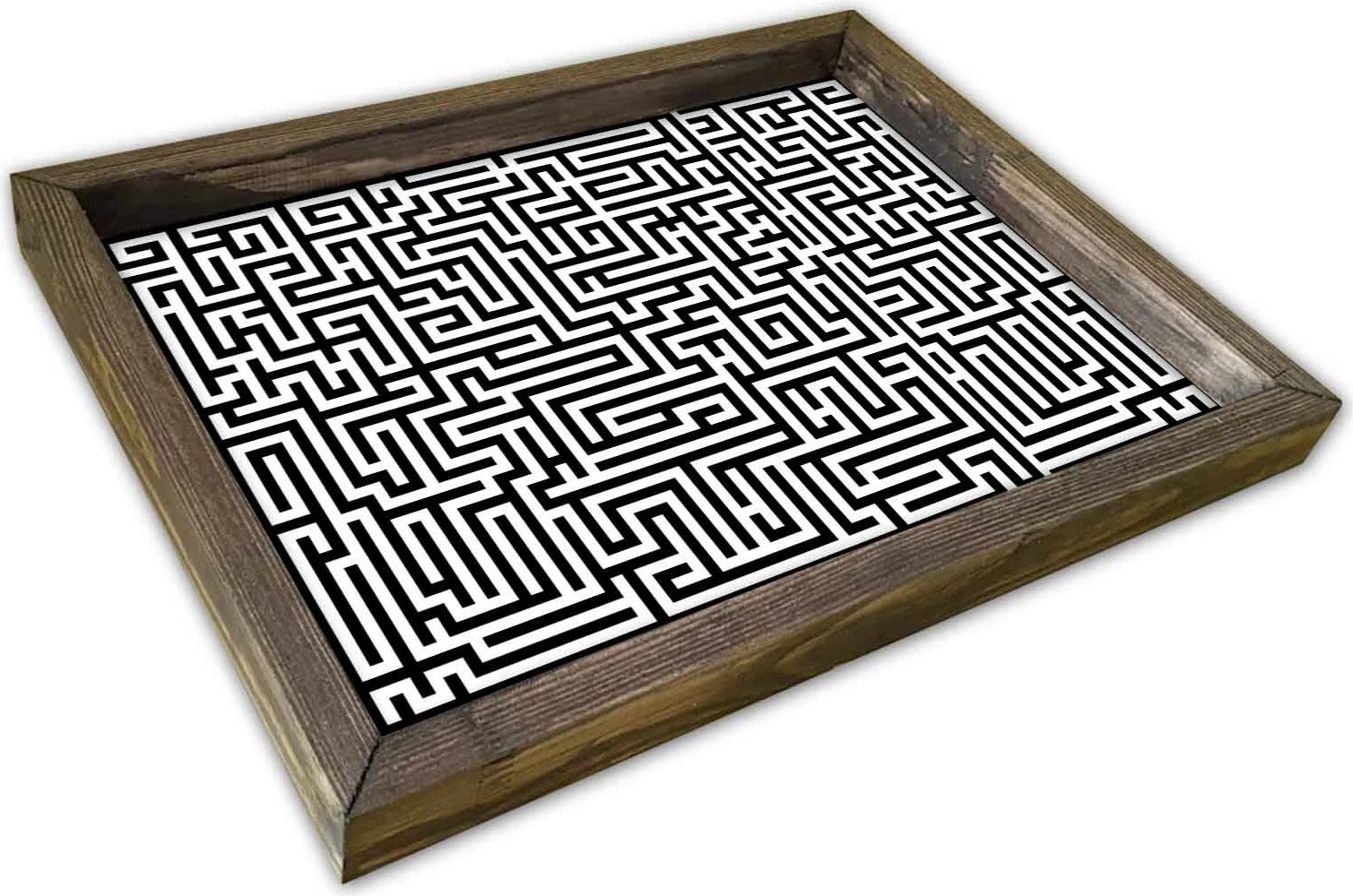 Tabaka dekorative Aberto Design, AT-030, shumëngjyrëshe, 30x40cm