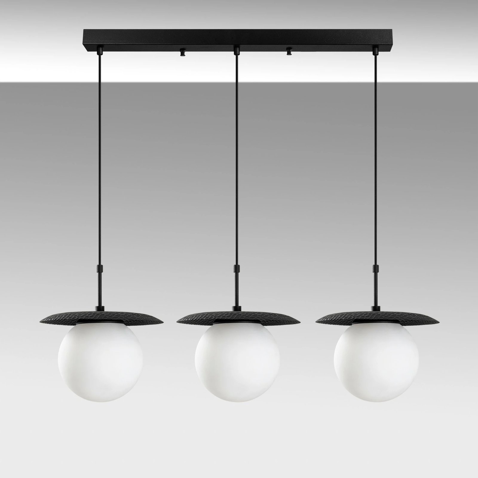 Llambë varëse Opviq, Anemon - 13835, trup metalik, e zezë