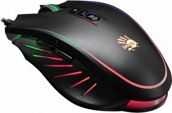 Maus A4 TECH Q81 Bloody Neon X Glide - USB, e zezë