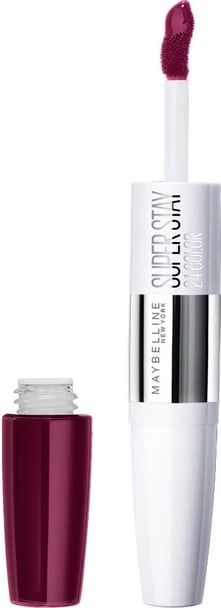 Buzëkuq i lëngshëm 2-hapësh Maybelline Superstar 24 250 Sugar Plum