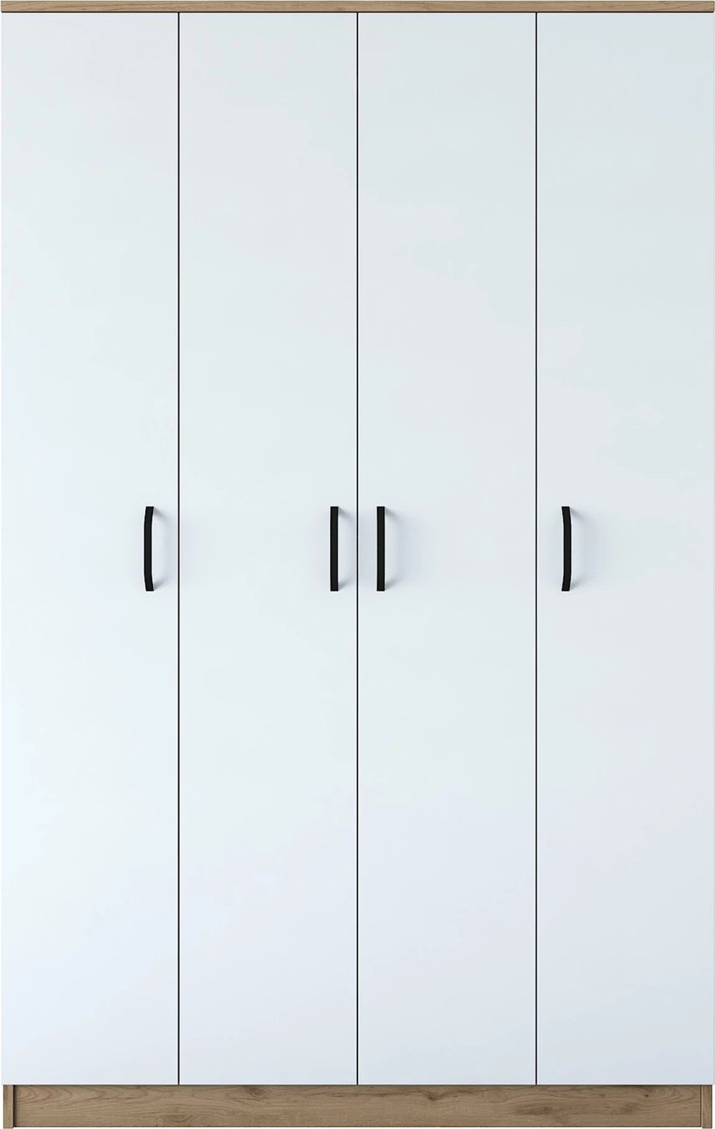 Dollap Hanah Home, ngjyrë arr dhe e bardhë, BA116 - 2247