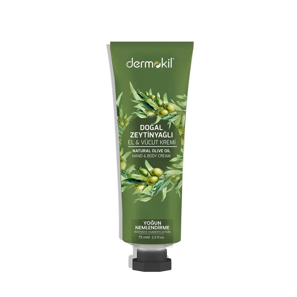 Krem për duar & trup me vaj ulliri  Dermokil, 75ml