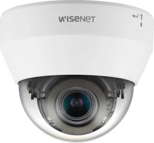Kamerë sigurie Hanwha QND-6082R1, IP, me kabllo, Dome, e bardhë