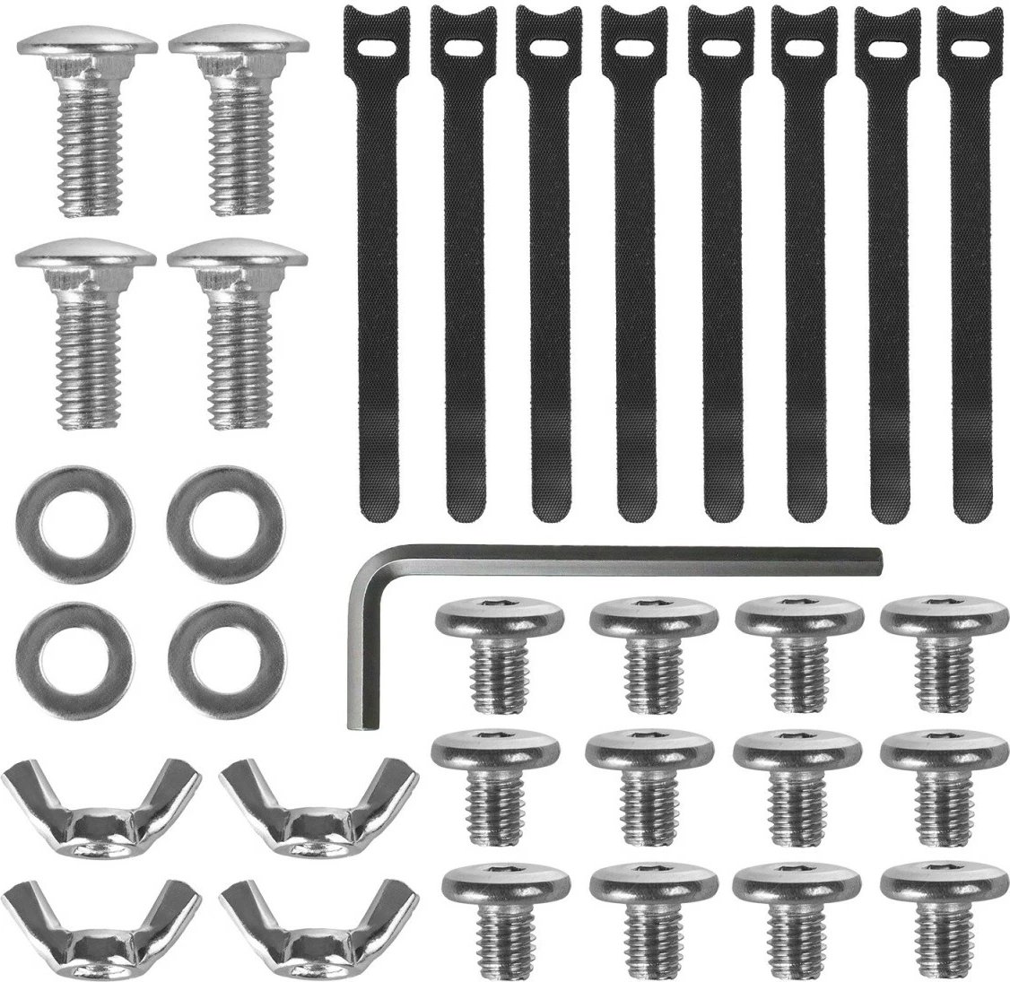 Organizues kabllosh nën tavolinë Maclean MC-102 W, dy nivele, i bardhë