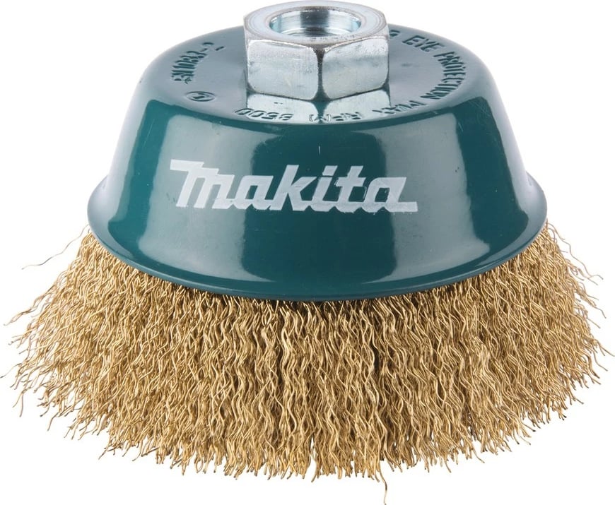 Furçë rrethore Makita MS 100mm, M14, për metal, ar/gjelbër