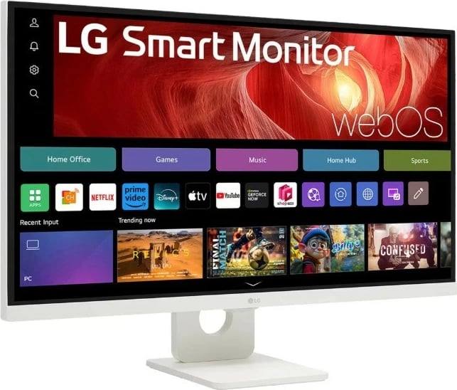 Monitor LG 27U731SA-W, 27", 4K UHD, IPS, webOS, Bardhë