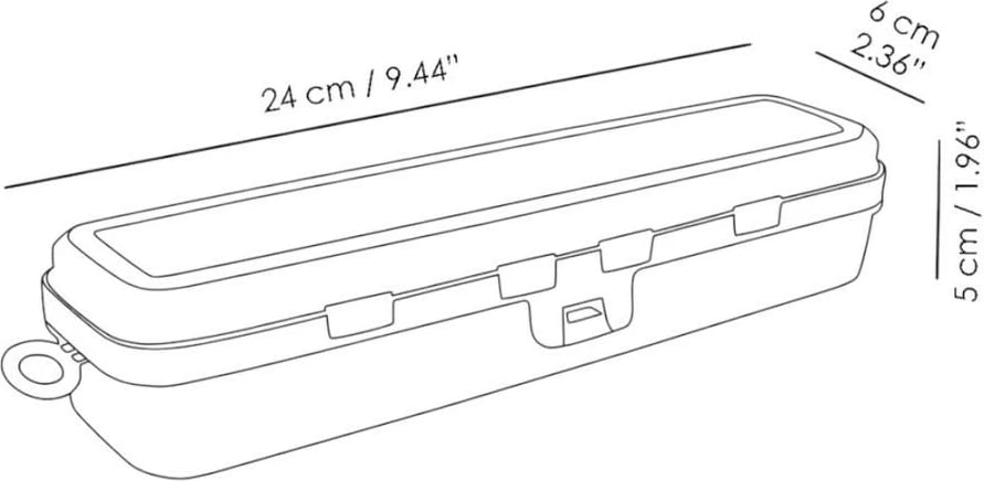 Organizues grimi Hermia Concept, transparent