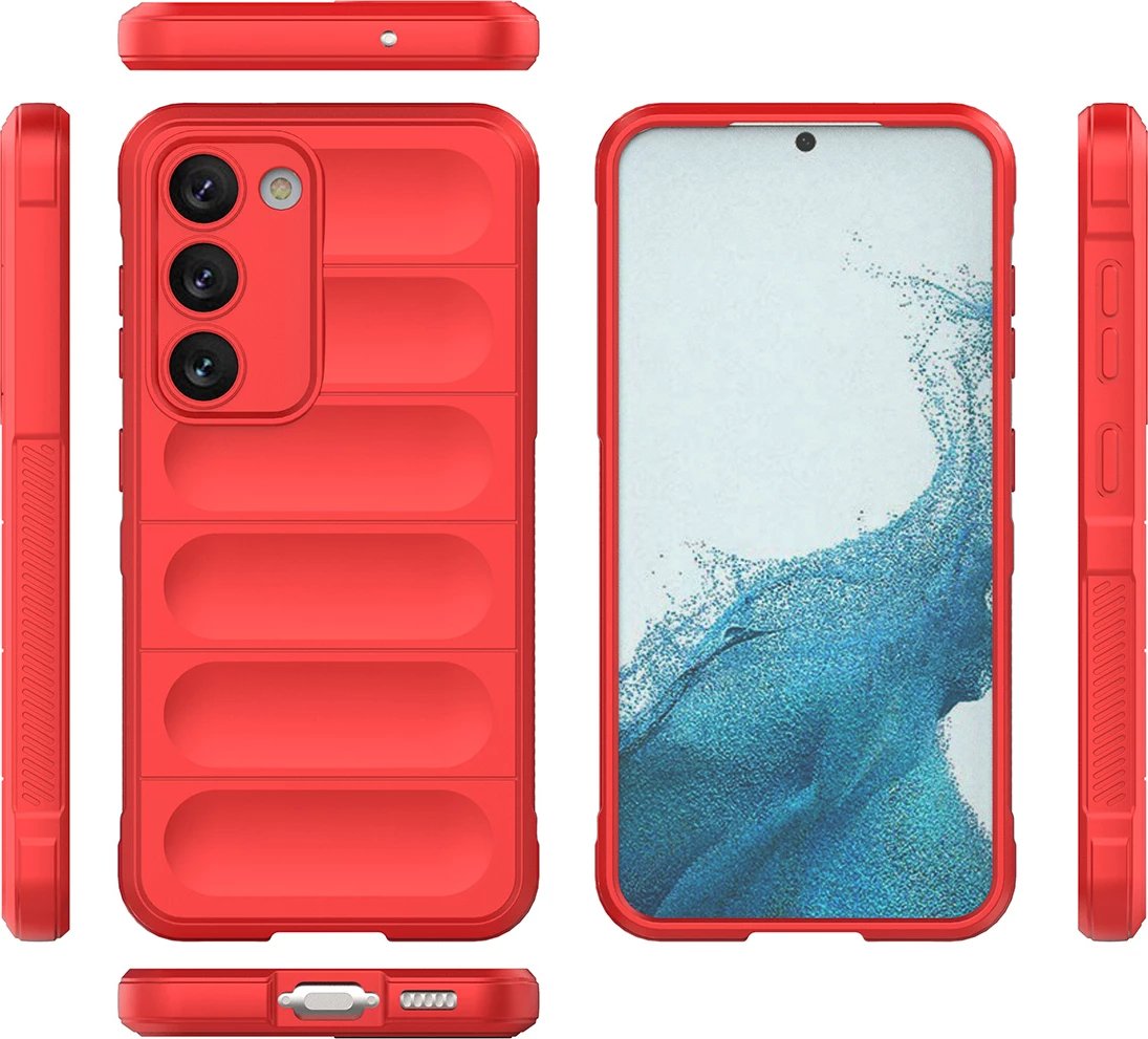 Mbështjellës Hurtel Magic Shield Case për Samsung Galaxy S23+, i kuq Mbështjellës Hurtel Magic Shield Case për Samsung Galaxy S23+, i kuq