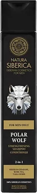 Shampon dhe balsam për meshkuj Natura Siberica Polar Wolf 250ml