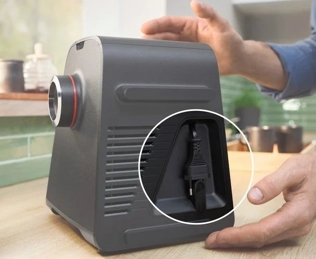 Mulli elektrik për mish Bosch MFWS660B, 500 W, i zi/argjend