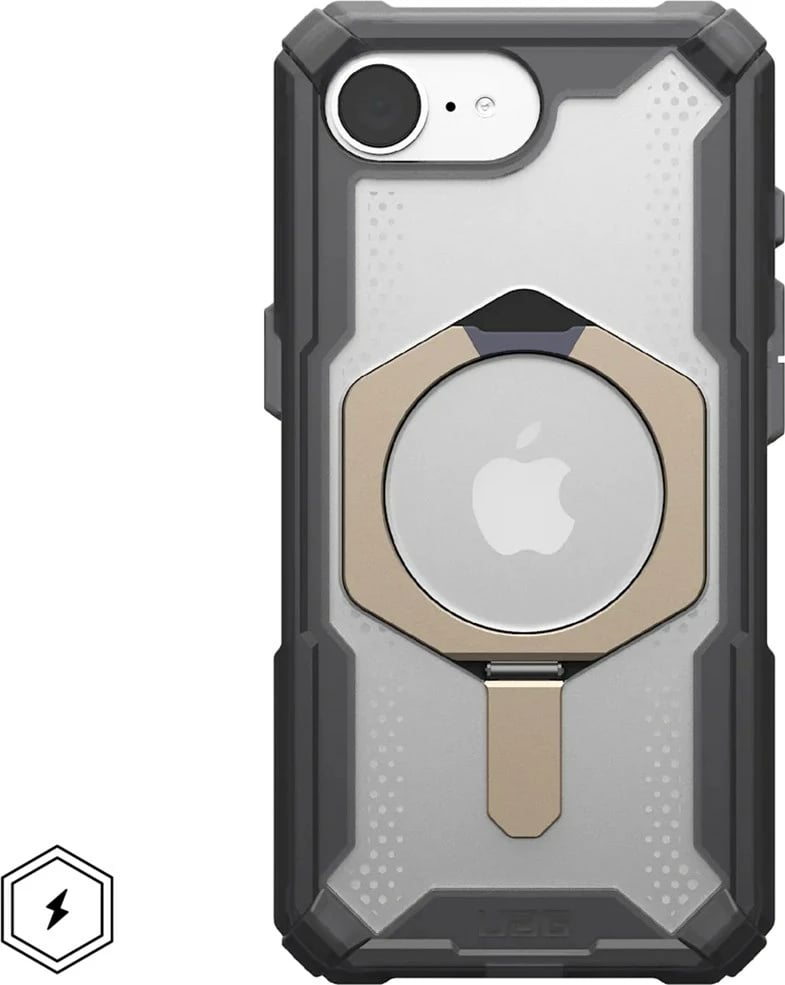 Mbështjellës Urban Armor Gear AW82-0FG për Apple, 6.1", TPU, Ash/Titanium