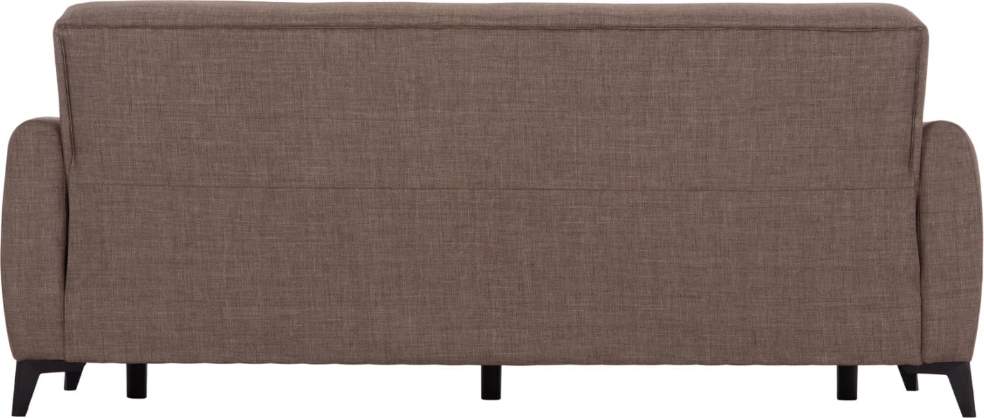 Krevat-divan treshe me hapësirë për depo, ngjyrë kafe, NIKKO FH3292.02, 209x76x83cm