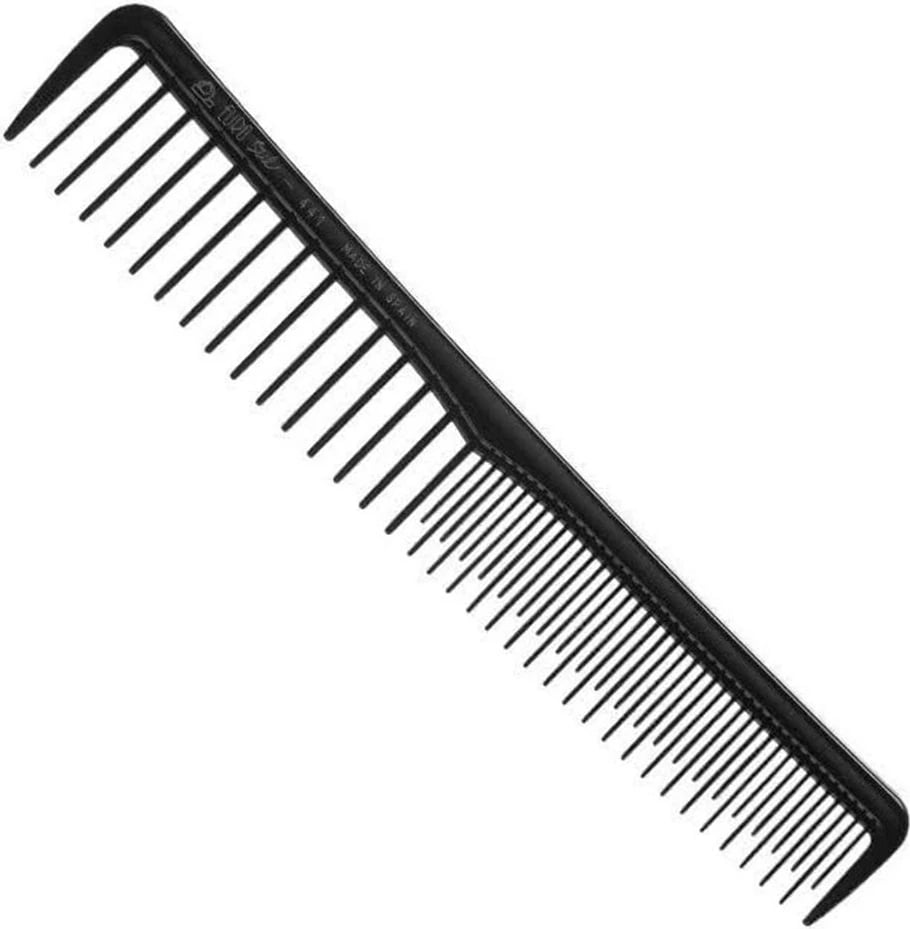 Krehër profesional për flokë Eurostil Metalizado 17.5cm, unisex, 1 copë, i zi