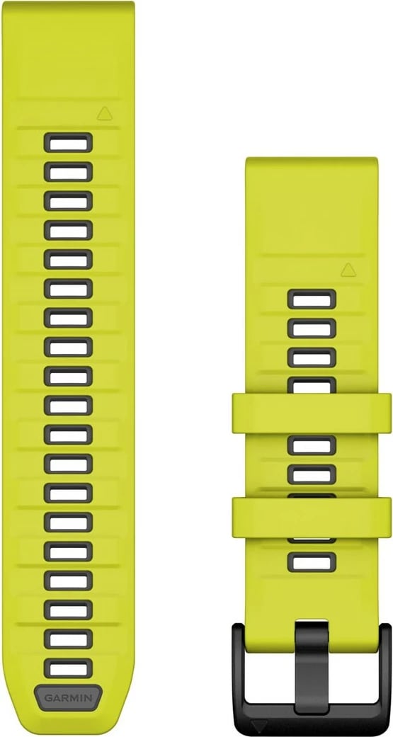 Rrip silikon Garmin QuickFit për Smartwatch 22mm, verdhë