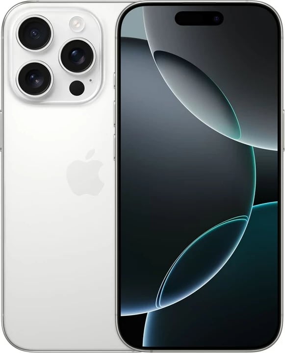 Apple iPhone 16 Pro, 6.3", 512GB, white titanium