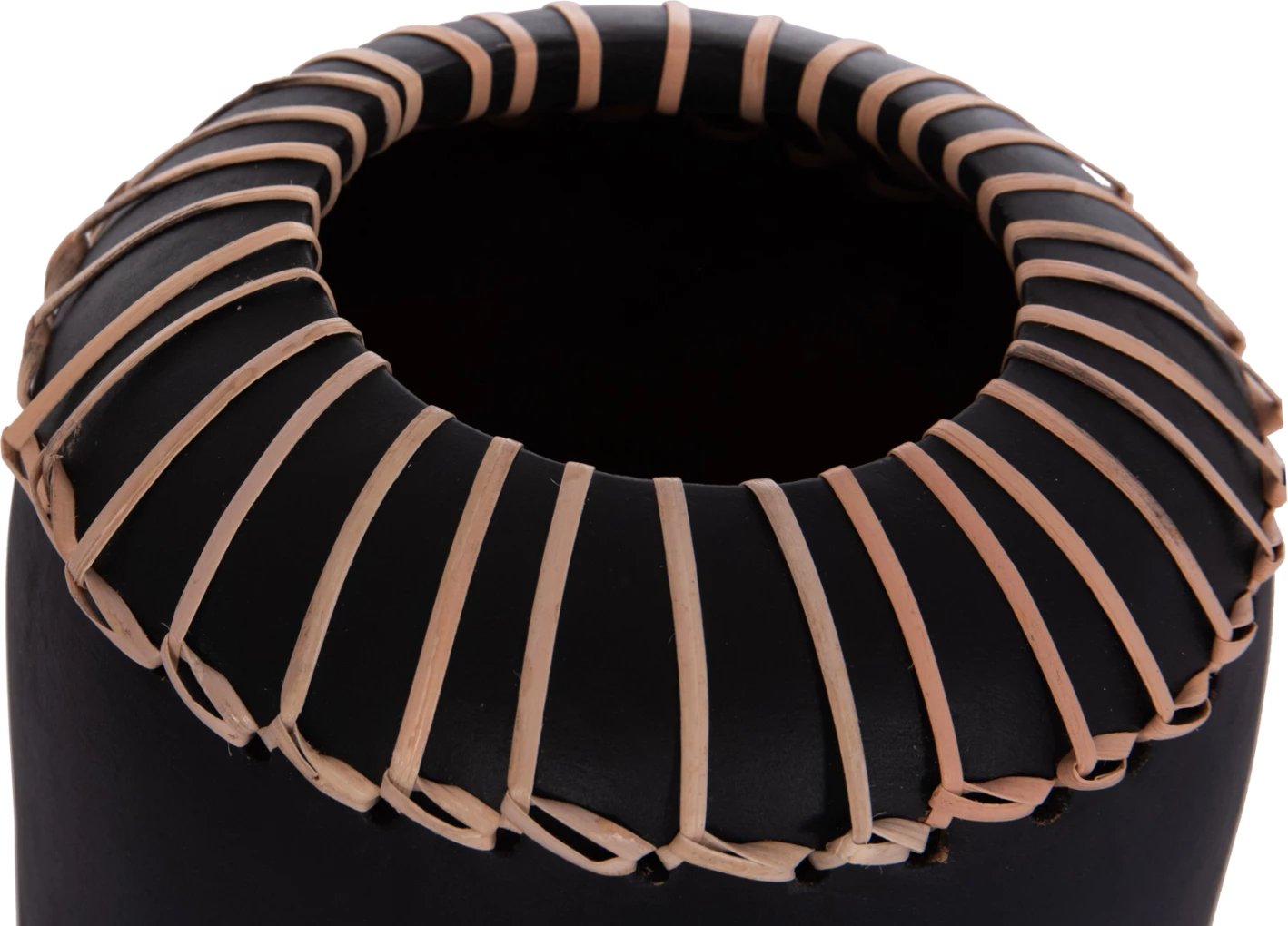 Vazo dekorative tavoline LENNOX, terrakotë, e zezë, FH4675.01S, 18x33cm Vazo dekorative tavoline LENNOX, terrakotë, e zezë, FH4675.01S, 18x33cm