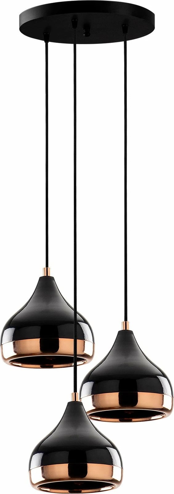 Llambë tavani Opviq, Yıldo - 6871 - LW, metalike, e zezë dhe bakri