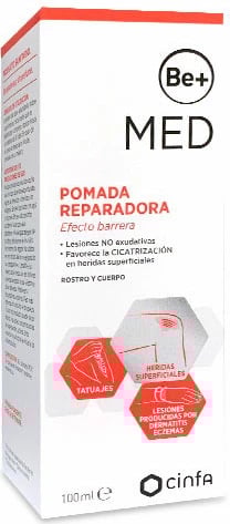 Pomadë riparuese unisex BE+ Efecto Barrera 100ml Pomadë riparuese unisex BE+ Efecto Barrera 100ml