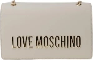 Çantë Love Moschino për femra, ngjyrë bež