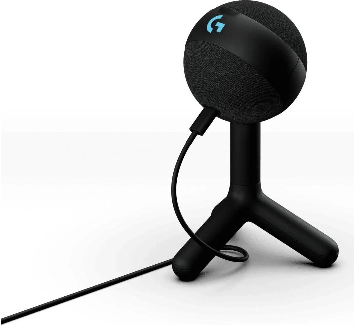 Mikrofon Logitech Yeti Orb, për lojtarë dhe streaming, i zi