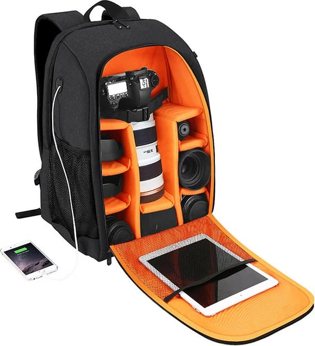 Çantë shpine Puluz PU5011B për kamera, 25L, e zezë