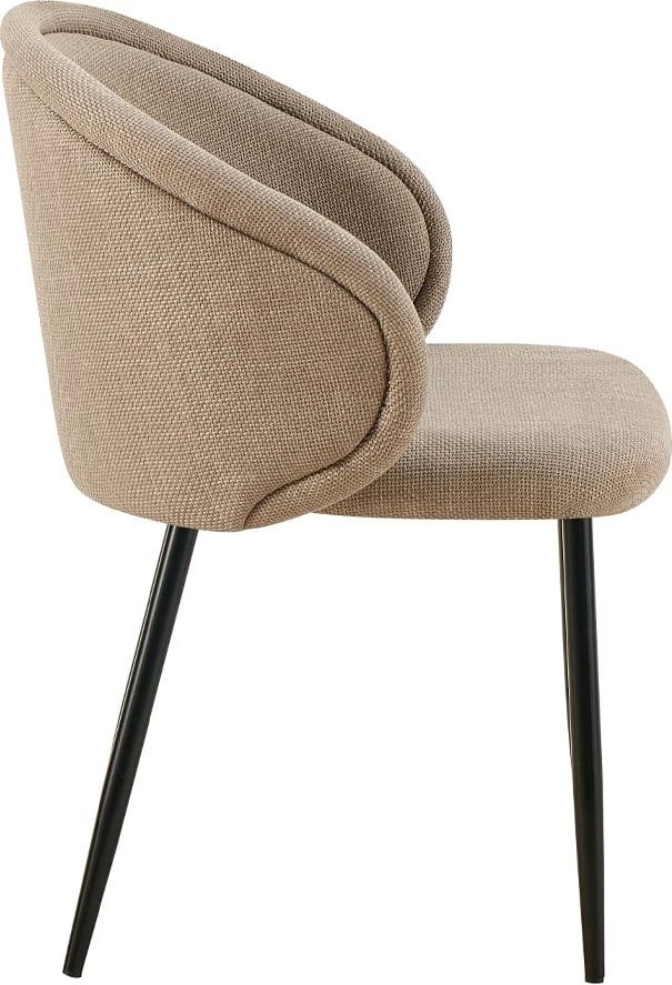 Karrige Figaro me mbështetëse, bezhë, 58x58.5x78.5