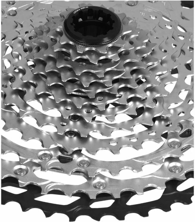 Kasetë biçiklete Shimano për meshkuj, e zezë