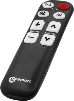 Telekomandë universale Geemarc TV-5, 7 butona, e zezë