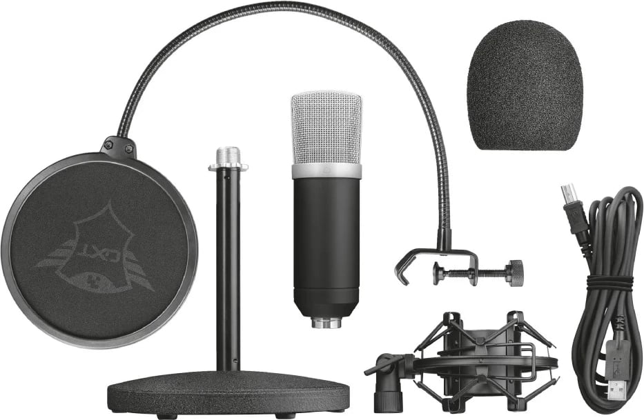 Mikrofon Trust Studio microphone, 20-20000Hz, i zi 