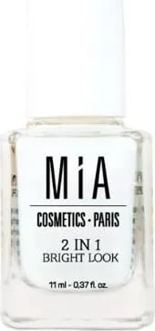 Llak për thonj Mía Cosmetics 2 in 1 Bright Look unisex 11ml