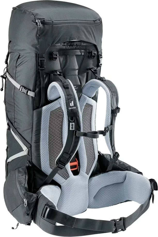 Çantë shpine Deuter Aircontact Pro 65+10 SL për gra, grafit
