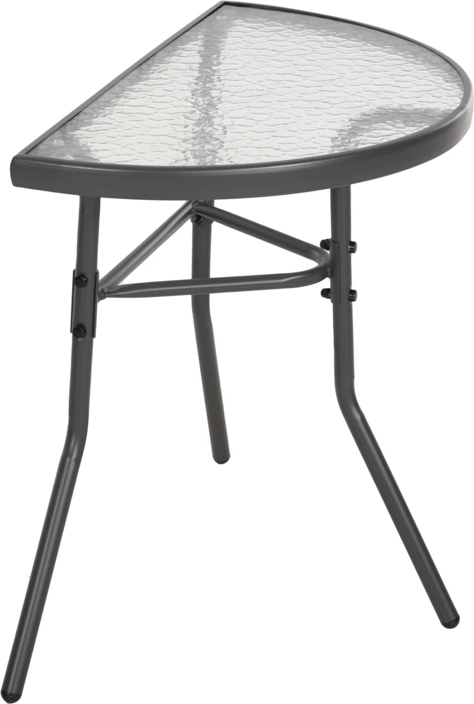 Tavolinë gjysmë rrethore LIMA FH5967.01, 70x40x64.5H cm