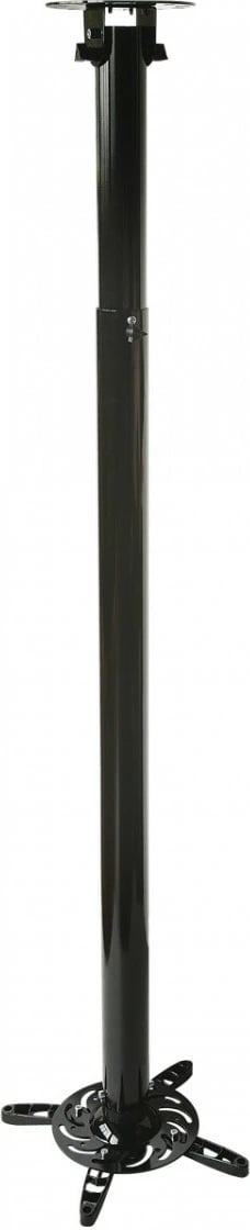 Mbajtës tavanor për projektor ART P-104, universal, 110-197 cm, i zi