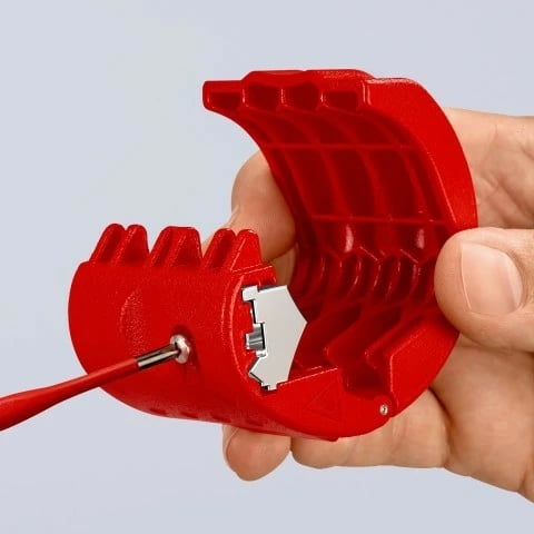 Prerës kabllosh Knipex BiX, plastikë/çelik inox, 5 cm, kuq Prerës kabllosh Knipex BiX, plastikë/çelik inox, 5 cm, kuq