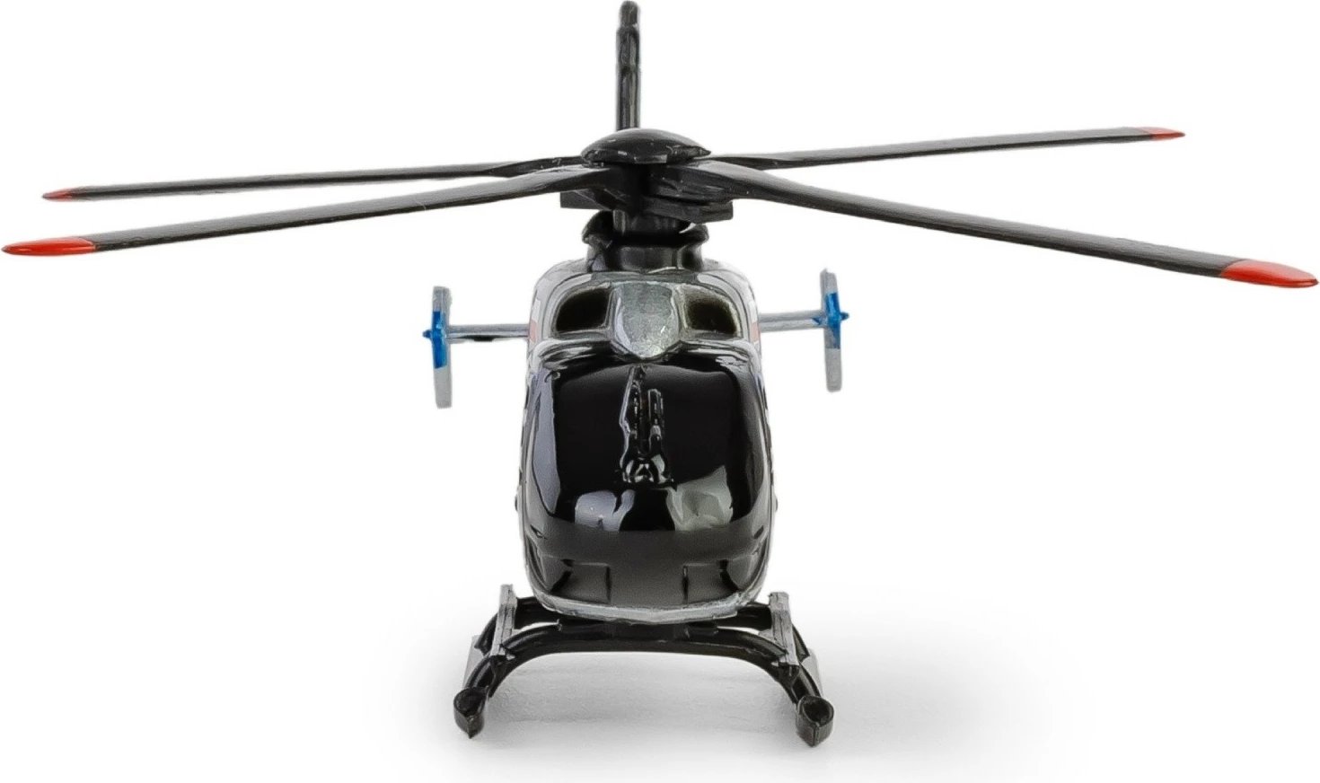Helikopter lodër Daffi Airbus H135, model policie, 1:100, Blu/Argjend Helikopter lodër Daffi Airbus H135, model policie, 1:100, Blu/Argjend