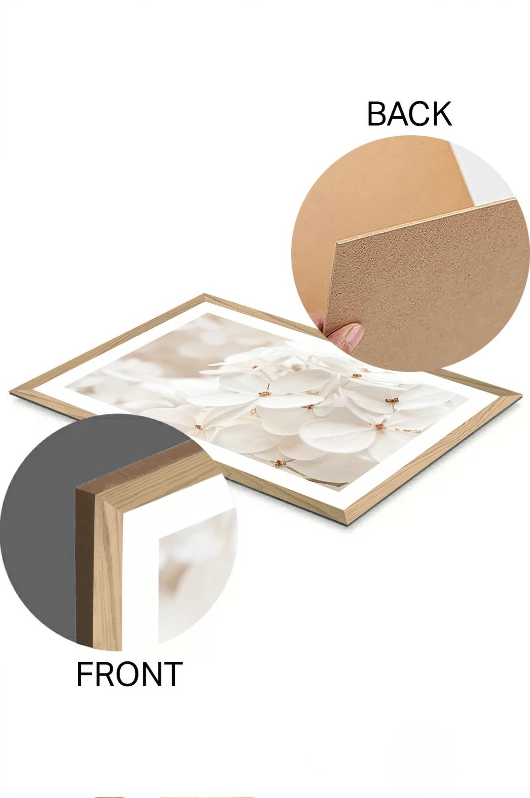 Pikturë dekorative Wallity, shumëngjyrëshe, Tekhammdf114, 33x48cm