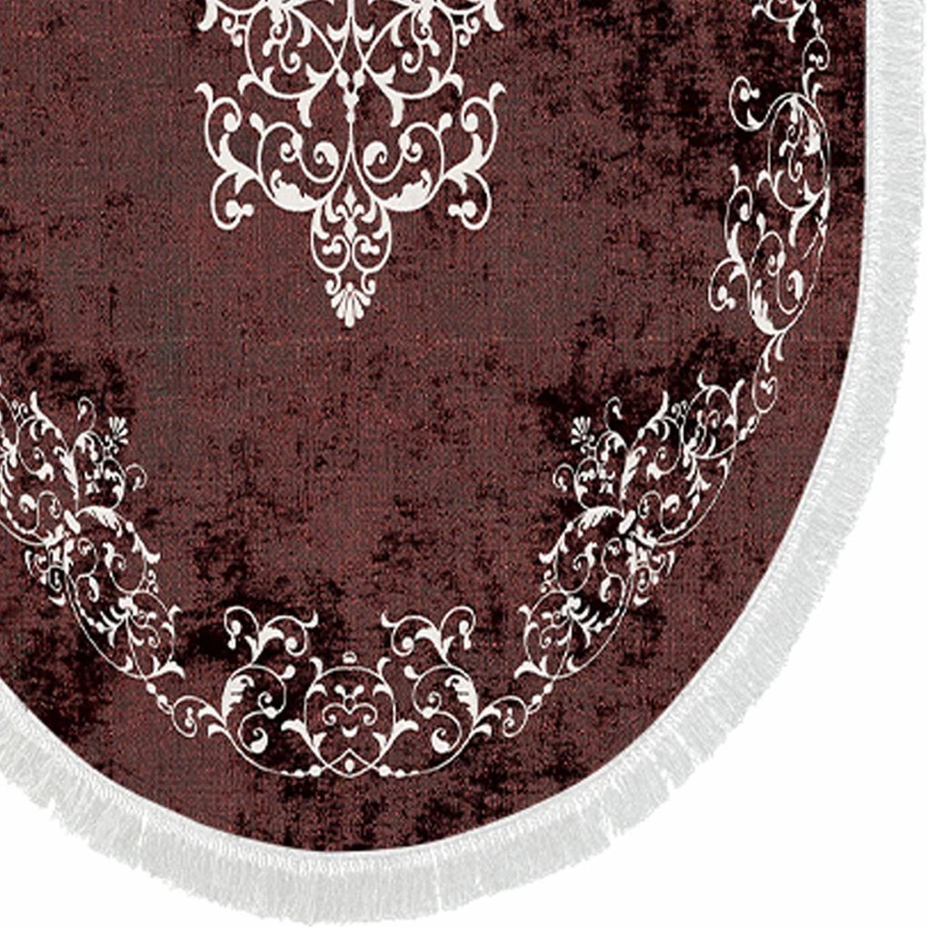 Set tapetash banjoje, 2 copë, Mijölnir, 410616 - O, ngjyrë e kuqe e errët