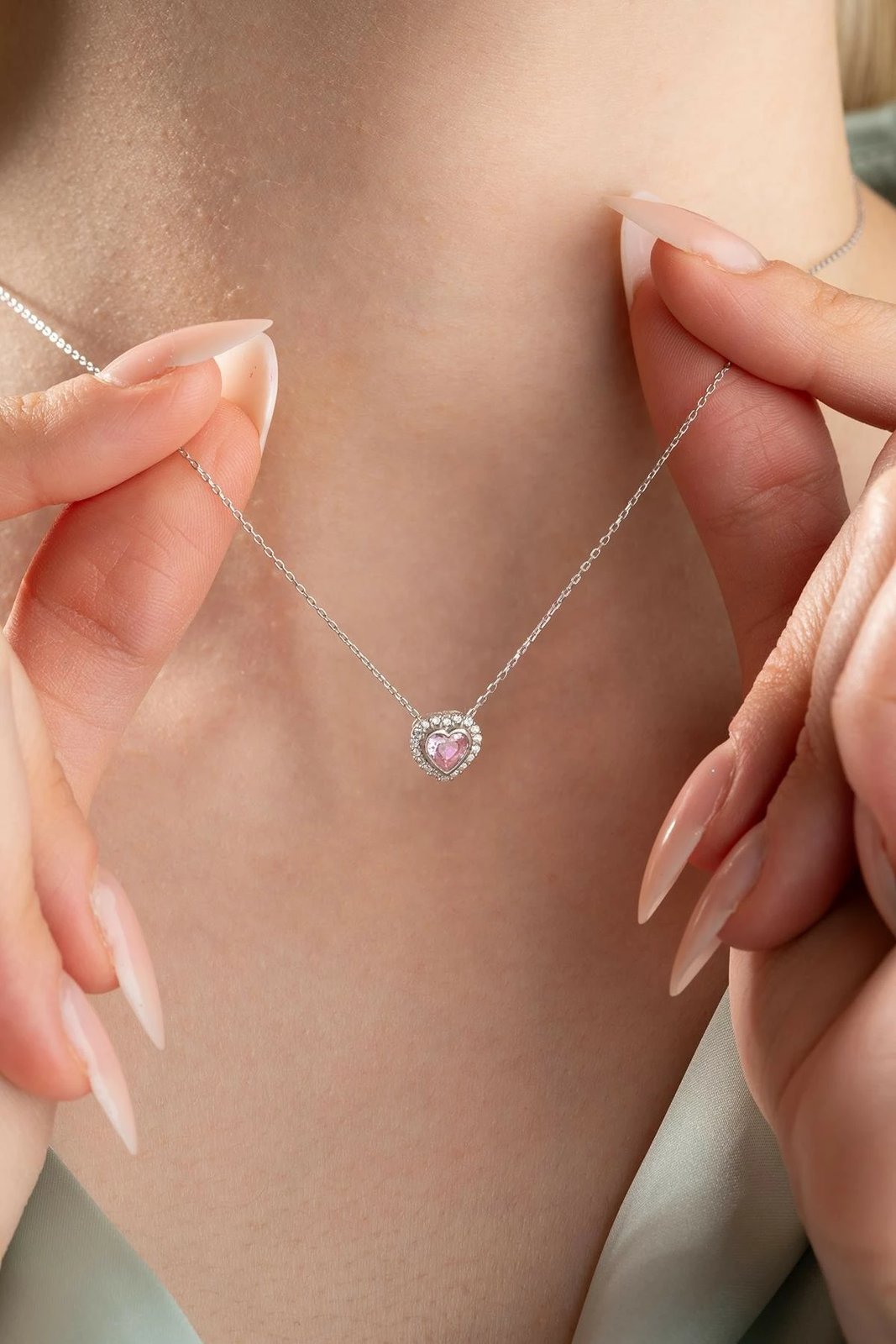 Qafore argjendi, ngjyrë rozë dhe argjend, Jumeon, NRZ999285