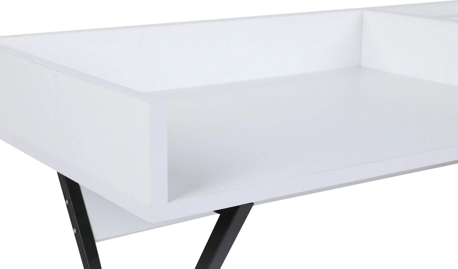 Tavolinë grimi moderne, ngjyrë e bardhë dhe e zezë, Skye Decor, Kiev