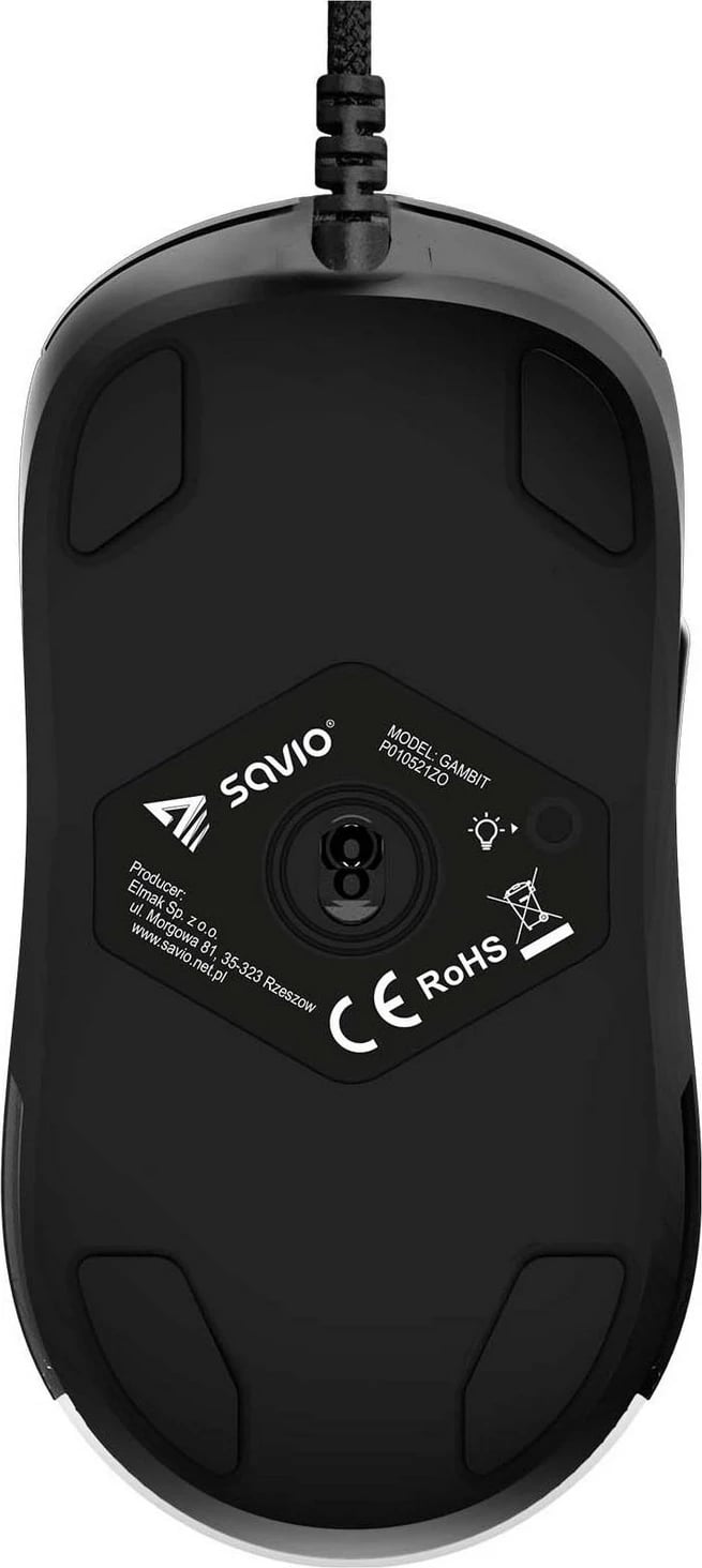 Maus gaming Savio Gambit, RGB, 12000 DPI, i zi Maus gaming Savio Gambit, RGB, 12000 DPI, i zi
