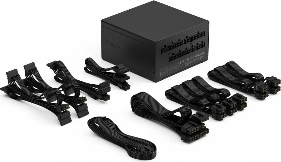 Furnizues energjie ATX, Fractal Design Ion 3 Gold FD-P-IA3G-100-EU, 1000W 80+ Gold, ATX 3.1, modular, PCIe Gen5 12V2×6, i zi