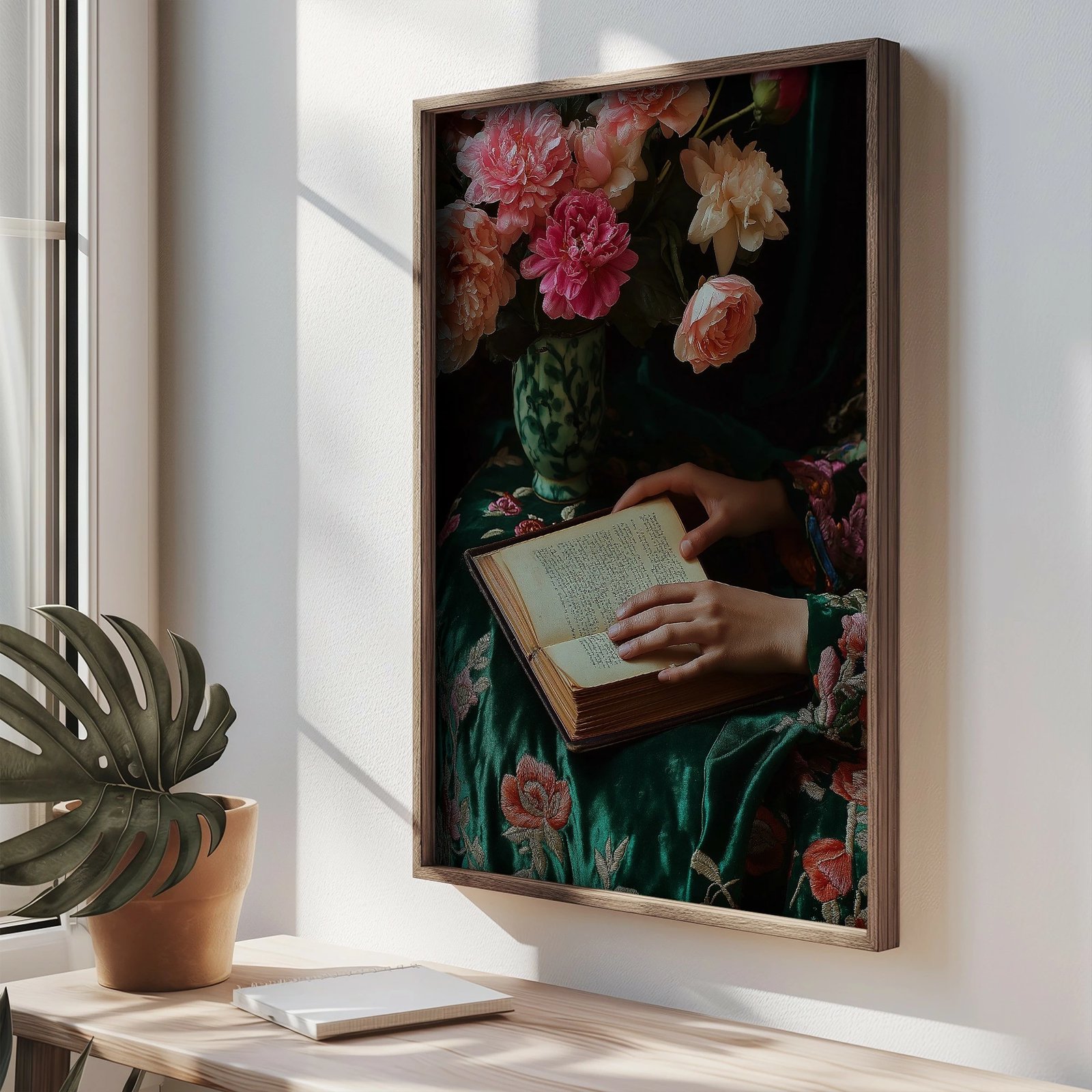 Pikturë dekorative me kornizë MDF, Wallity, TUN115-L