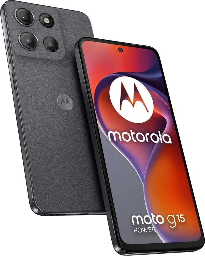 Celular Motorola moto g15 power, 6.72", Android 15, 8 GB RAM, 256 GB, Gri