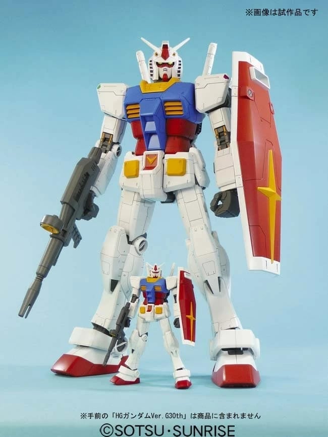 Model Gundam Bandai MSM 1/48 RX-78-2, për koleksionistë, shumëngjyrësh