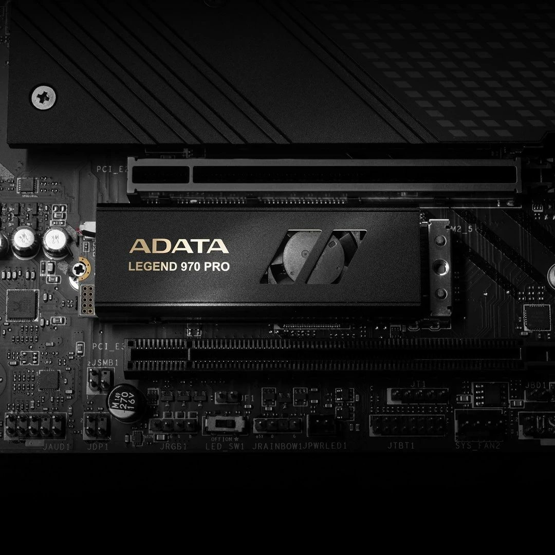 SSD ADATA LEGEND 970 PRO, 4 TB, M.2, me disipator, e zezë