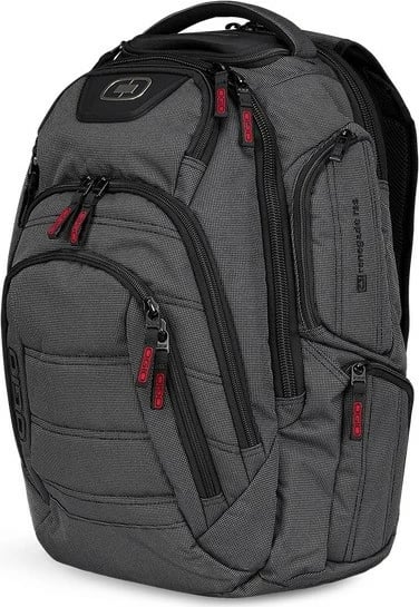 Shpinore OGIO Renegade RSS Black Pindot, 29.5L, për laptop 15.6", e zezë/gri