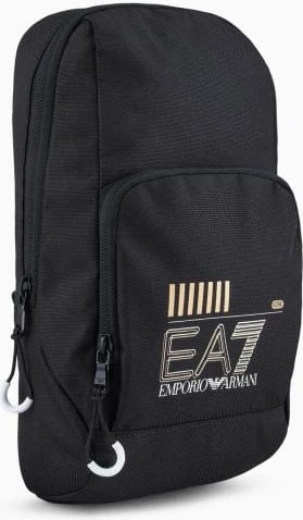 Çantë krahu për meshkuj Emporio Armani, e zezë